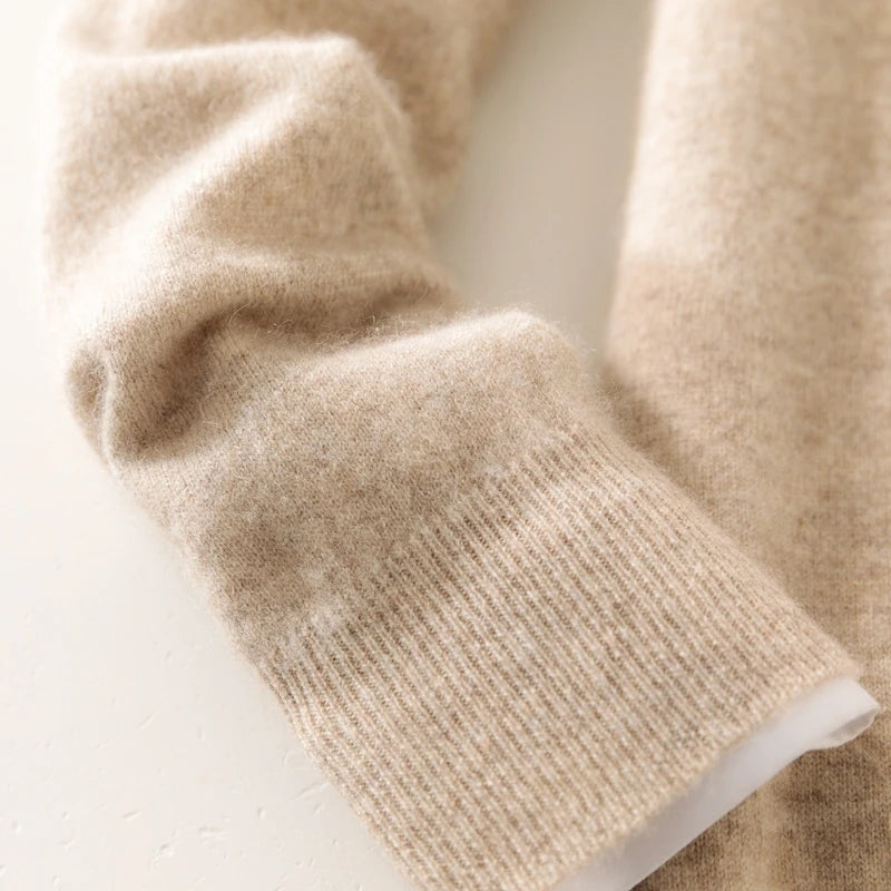 Kasper Kashmirtröja Herr | 100% Kashmir, Stickad Tröja för Tidlös Elegans 3