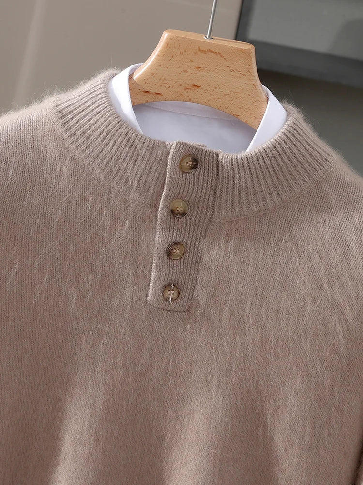 RÆNANCE – Nero Herr Tröja i Mink Kashmirmix för Tidlös Elegans 4