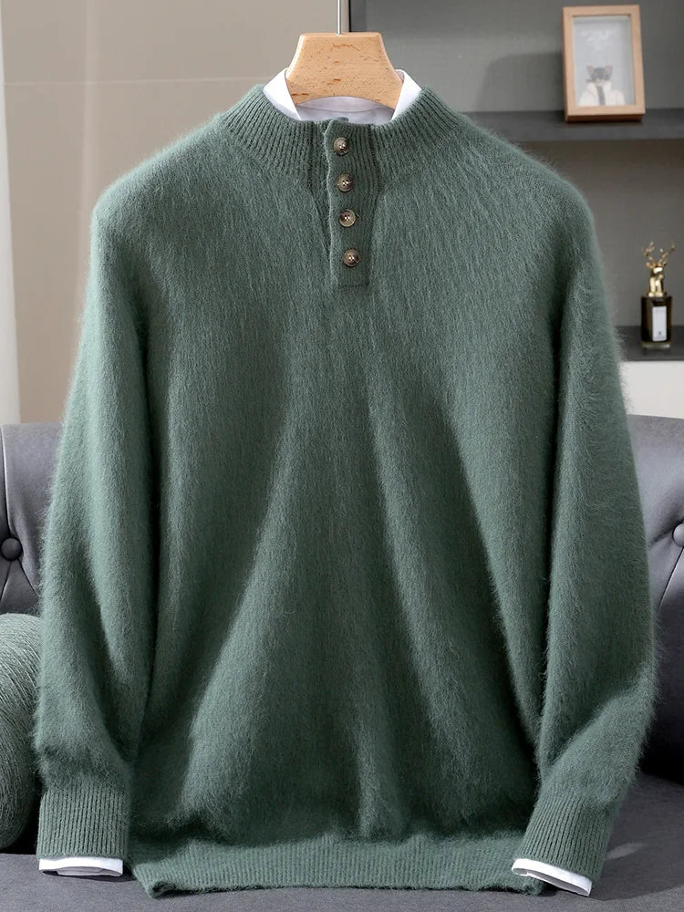 RÆNANCE – Nero Herr Tröja i Mink Kashmirmix för Tidlös Elegans 8