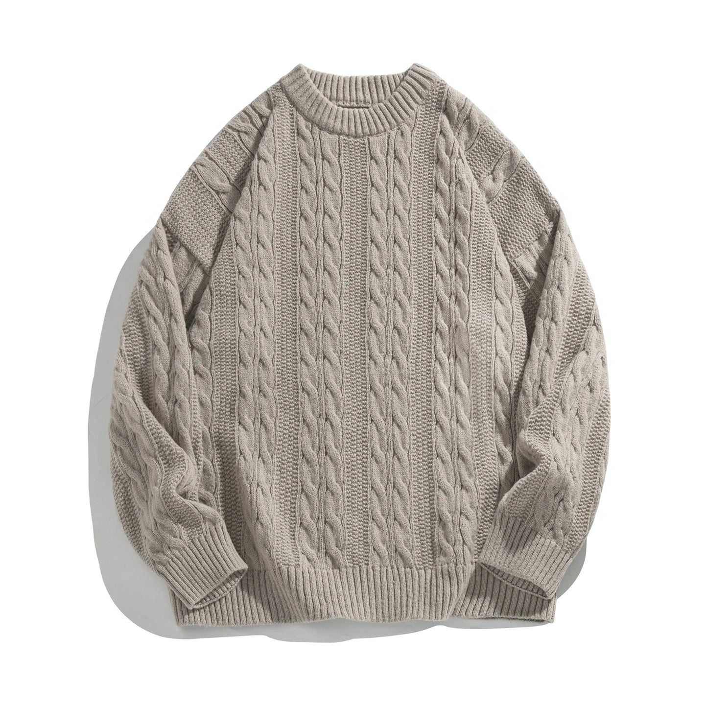 RÆNANCE – Tidlös Enfärgad Tröja för Män i Hållbart Material – Höstkollektion 2025 10