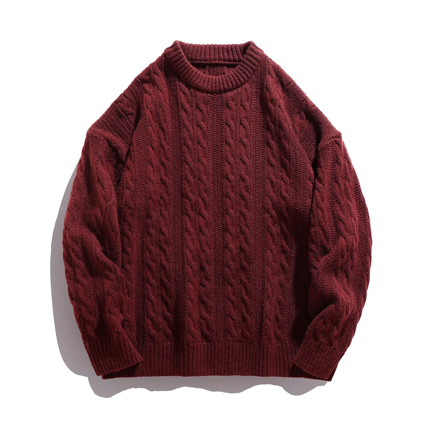 RÆNANCE – Tidlös Enfärgad Tröja för Män i Hållbart Material – Höstkollektion 2025 11