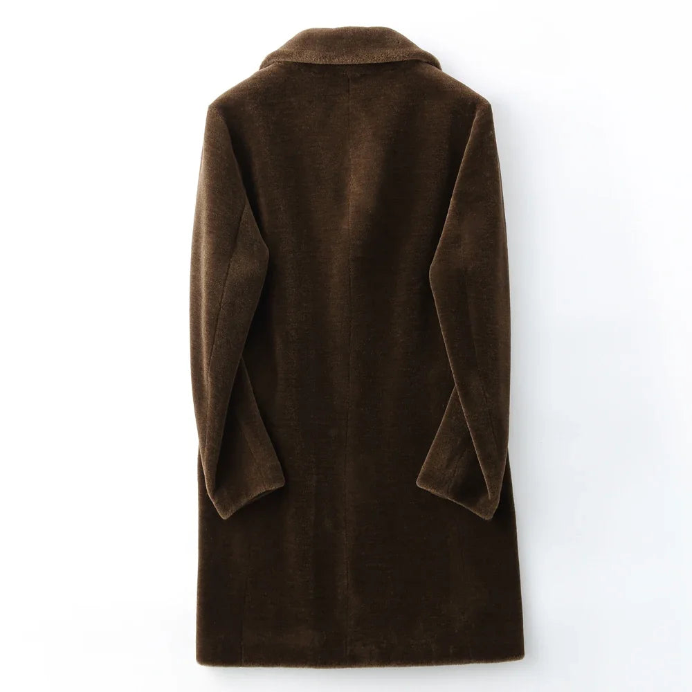 RÆNANCE – Tidlös Ullpälsrock för Män – Hållbar Kvalitet och Minimalistisk Design 1