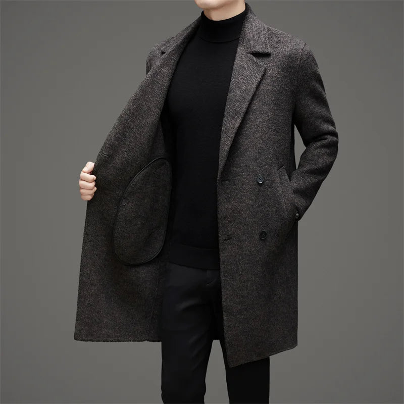 RÆNANCE – Tidlös Yllejacka för Män i Högkvalitativ Ull – Skandinavisk Design 0