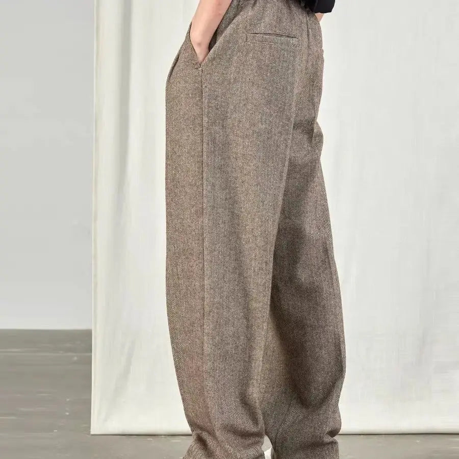 RÆNANCE – Vinter Yllebyxor för Män i Högkvalitativ Ull – Tidlös Stil och Minimalistisk Design 3