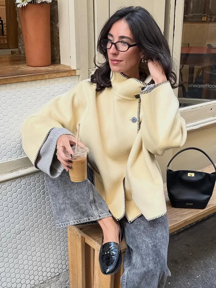 RÆNANCE – Elegant Kappa i Slim Fit för Kvinna – Tidlös Scandinavian Design 4