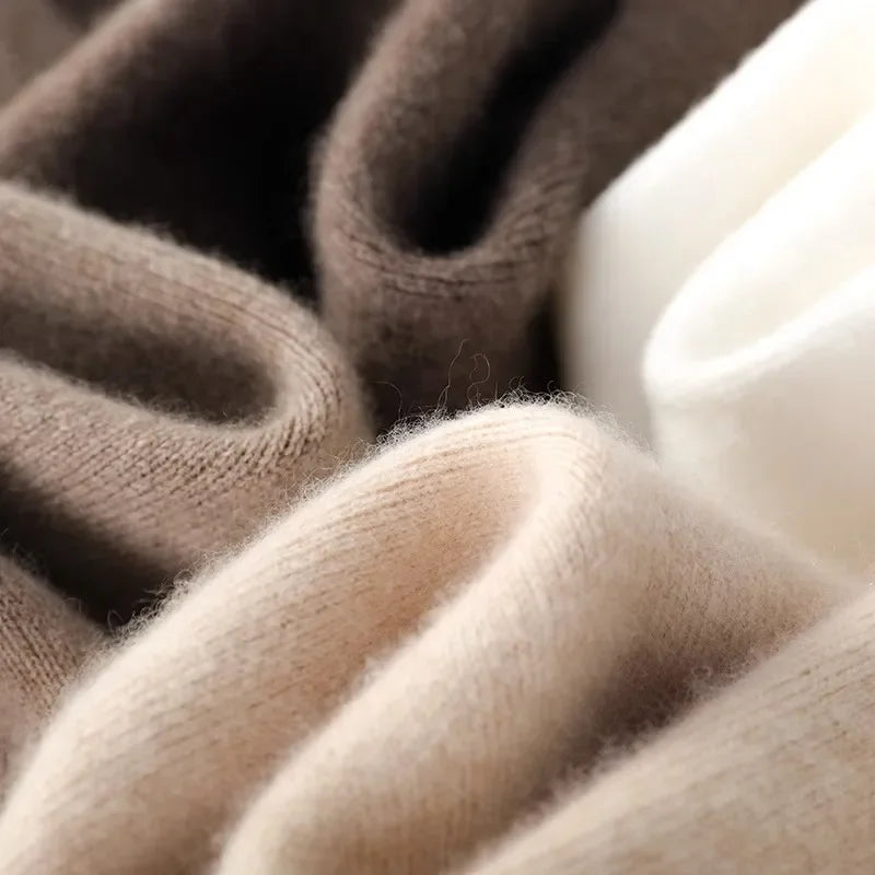 RÆNANCE – Golvlånga Yllebyxor för Dam | Minimalistisk Design i Högkvalitativt Ylle 4