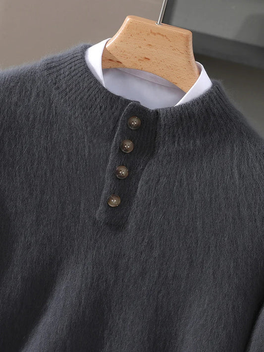 RÆNANCE – Nero Herr Tröja i Mink Kashmirmix för Tidlös Elegans 3