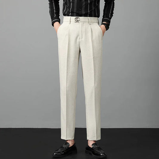 RÆNANCE – Plisserade Herrbyxor i Hög Kvalitet för Tidlös Stil 1