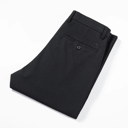 RÆNANCE – Raka Stretchbyxor i Hållbar Polyester och Viskos för Män – Tidlös Minimalistisk Design 3