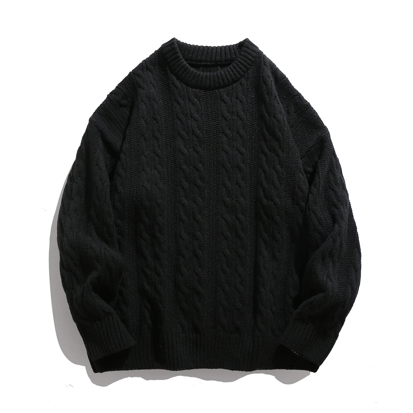 RÆNANCE – Tidlös Enfärgad Tröja för Män i Hållbart Material – Höstkollektion 2025 7