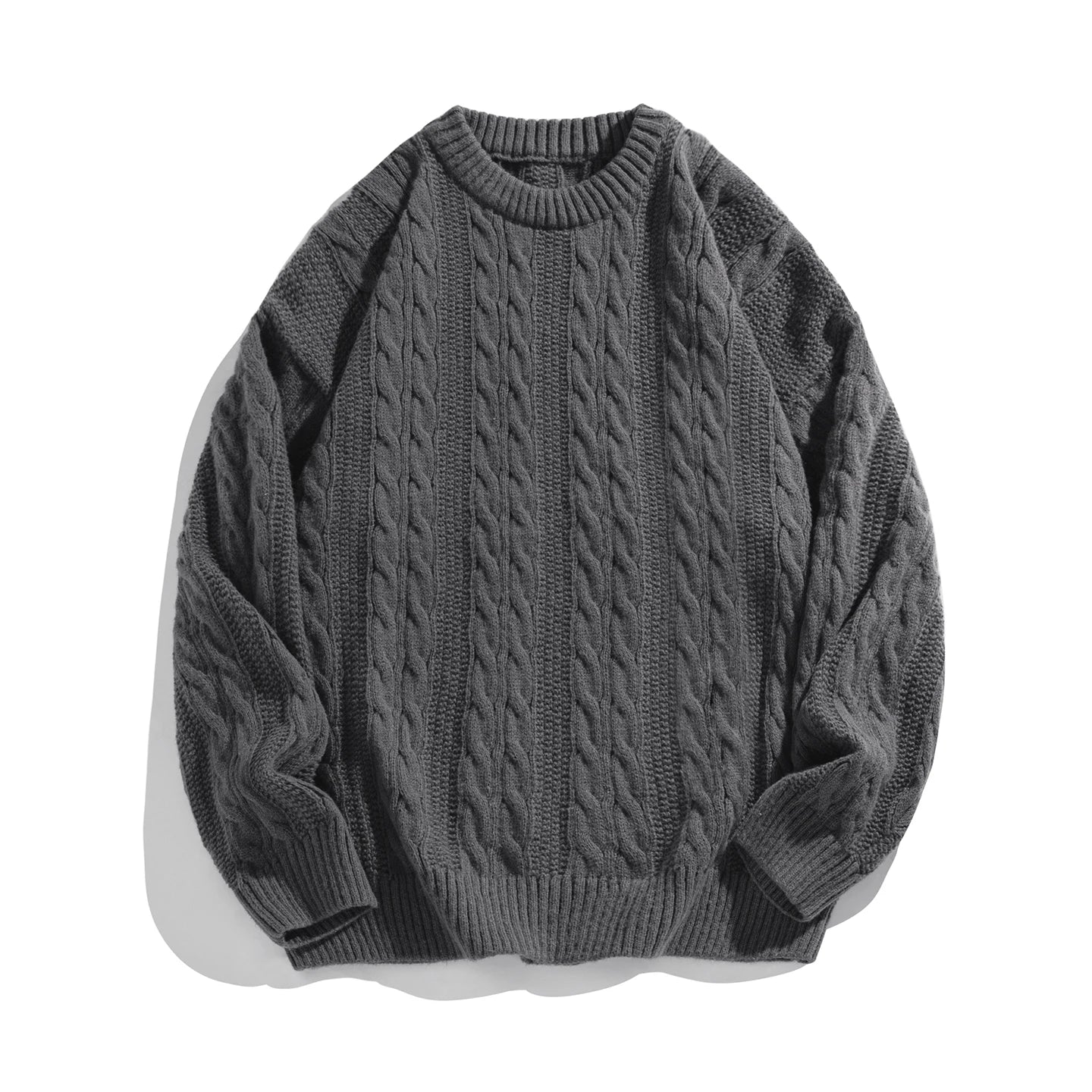 RÆNANCE – Tidlös Enfärgad Tröja för Män i Hållbart Material – Höstkollektion 2025 8