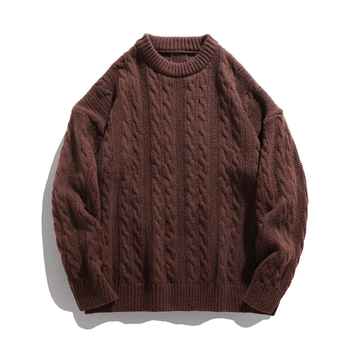 RÆNANCE – Tidlös Enfärgad Tröja för Män i Hållbart Material – Höstkollektion 2025 9