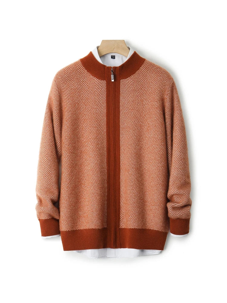 RÆNANCE – Tidlös Herrkofta i 100 % Merinoull för Elegant Höst och Vinter 1