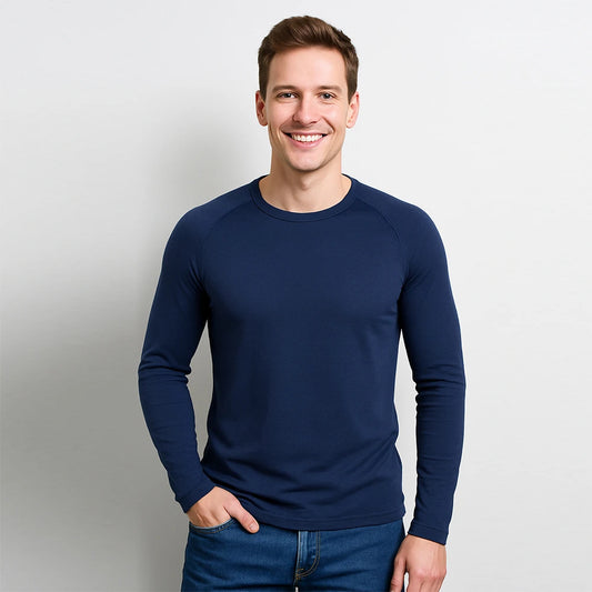 RÆNANCE – Tidlös Merinoull Baslager Topp för Utomhusaktiviteter – Herr 0