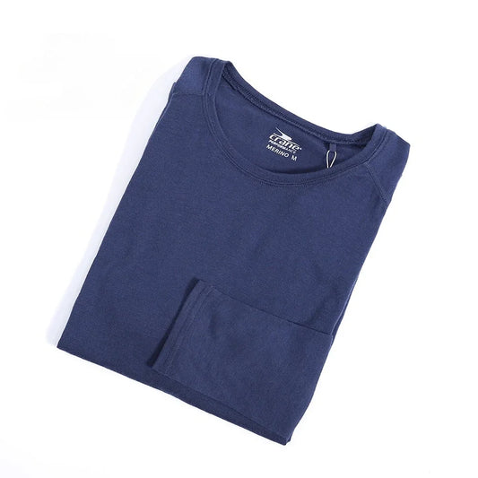 RÆNANCE – Tidlös Merinoull Baslager Topp för Utomhusaktiviteter – Herr 5