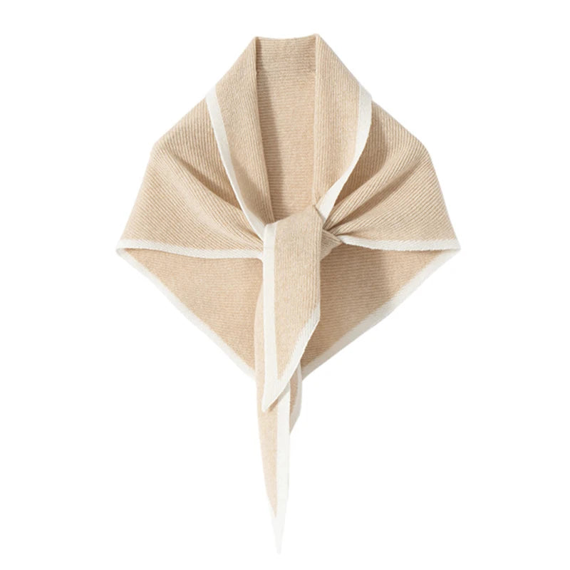 RÆNANCE – Tidlös Patchwork Stickad Ullsjal för Höst och Vinter 4