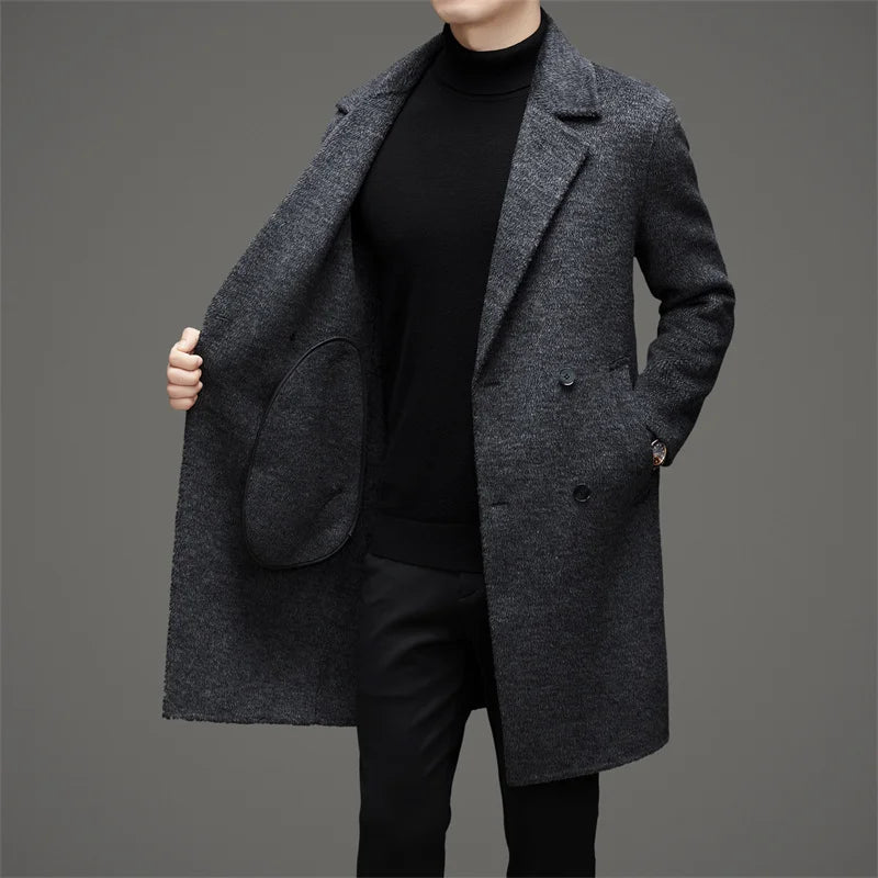 RÆNANCE – Tidlös Yllejacka för Män i Högkvalitativ Ull – Skandinavisk Design 1