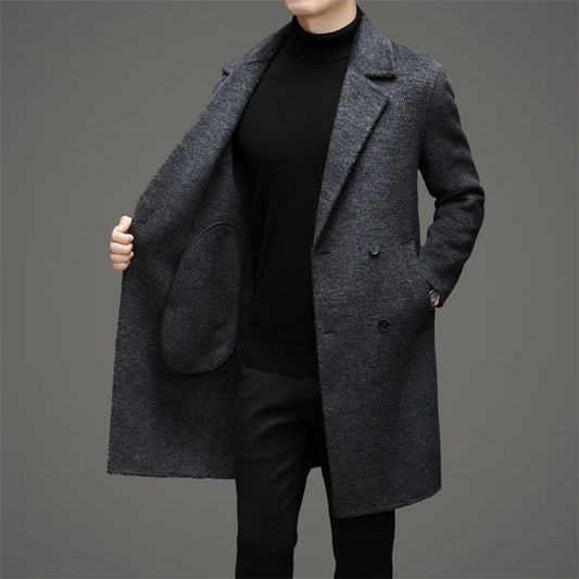 RÆNANCE – Tidlös Yllejacka för Män i Högkvalitativ Ull – Skandinavisk Design 1