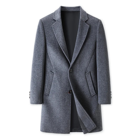 RÆNANCE – Timeless Wool Coat for Men | Scandinavian Design, Premium Quality, Relaxed Fit 0