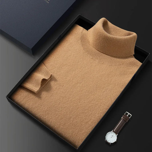 RÆNANCE – Turtleneck i 100% Ull för Män | Tidlös och Minimalistisk Design 5