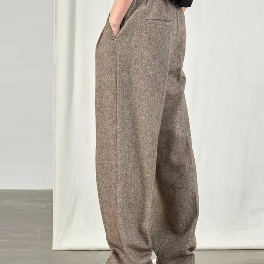 RÆNANCE – Vinter Yllebyxor för Män i Högkvalitativ Ull – Tidlös Stil och Minimalistisk Design 3