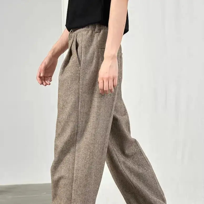 RÆNANCE – Vinter Yllebyxor för Män i Högkvalitativ Ull – Tidlös Stil och Minimalistisk Design 4